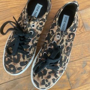 Steve Madden Cheetah Platform Sneaker